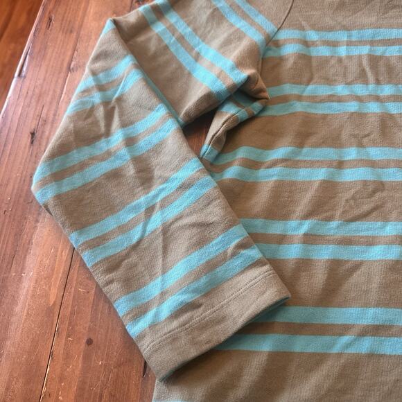 LL Bean Men’s Rugby Henley Pullover Hooded Shirt Size XL Lakewashed Preppy - Picture 5 of 13